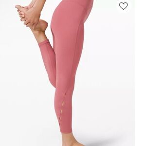 Lululemon Unlimit Tight 25 Keyhole Yoga Leggings